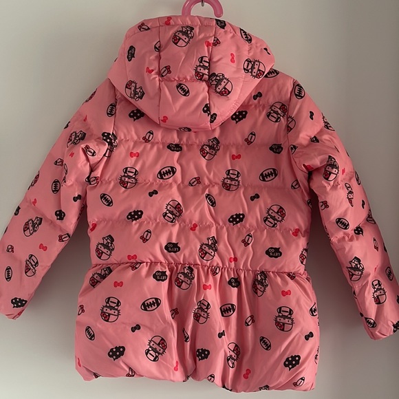 NWOT Hello Kitty down-filled puffer for 5-6T - Picture 4 of 6